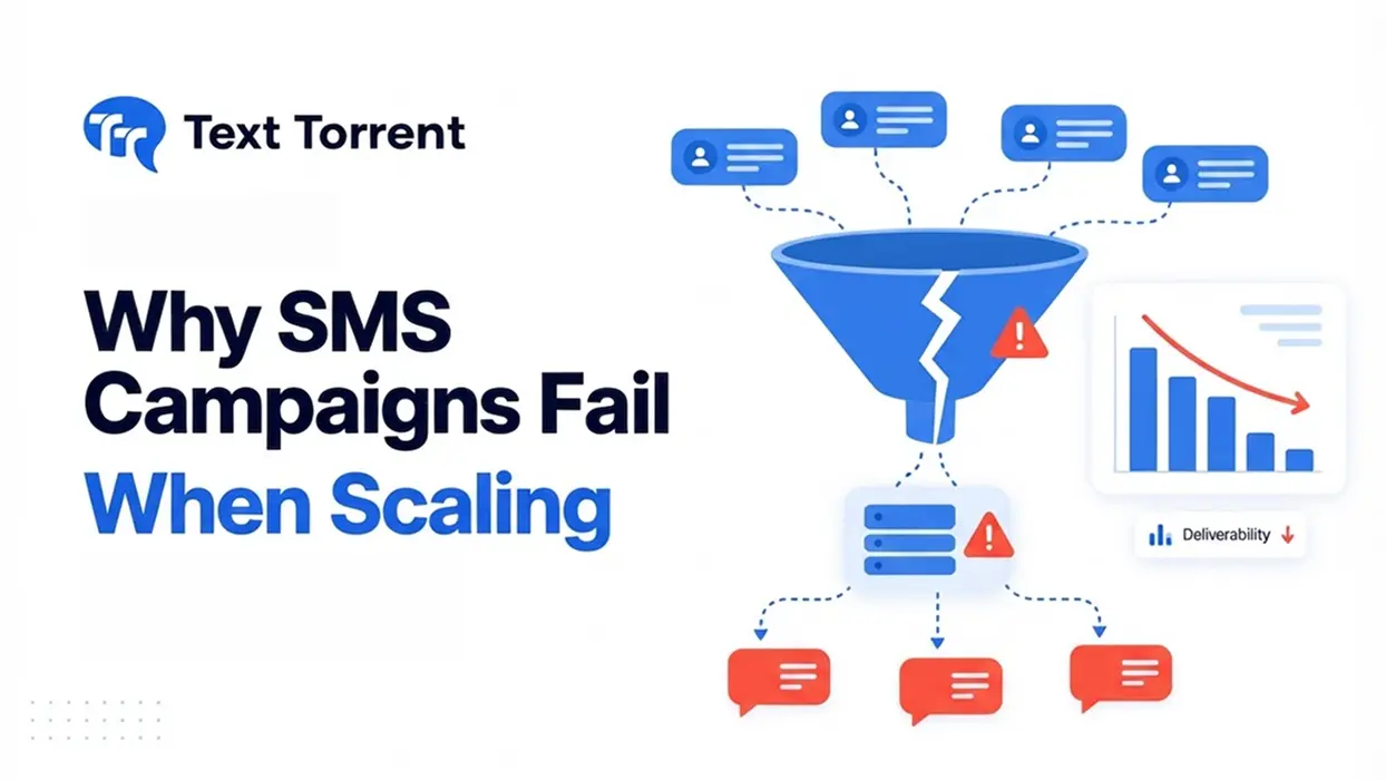 Why SMS Campaigns Fail When Scaling