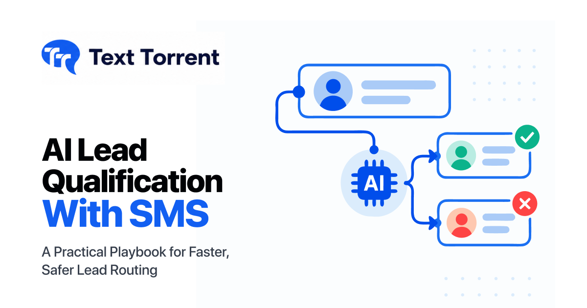 AI Lead Qualification With SMS: A Practical Playbook for Faster, Safer Lead Routing