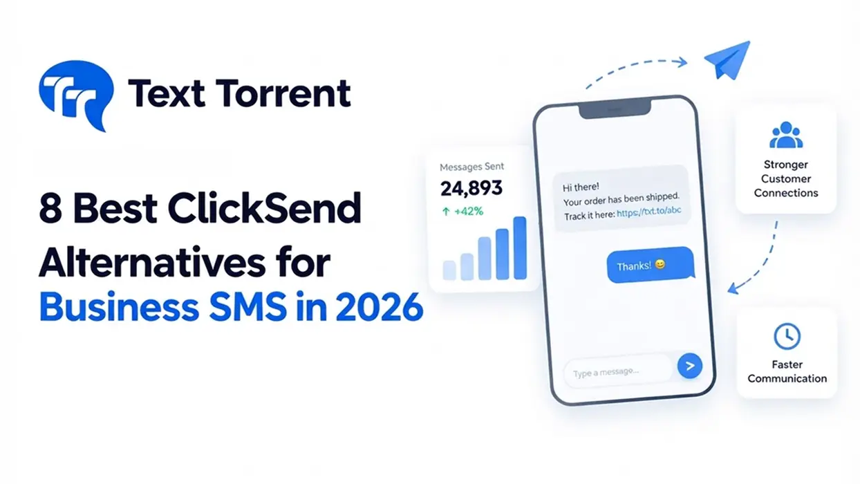 8 Best ClickSend Alternatives for Business SMS in 2026